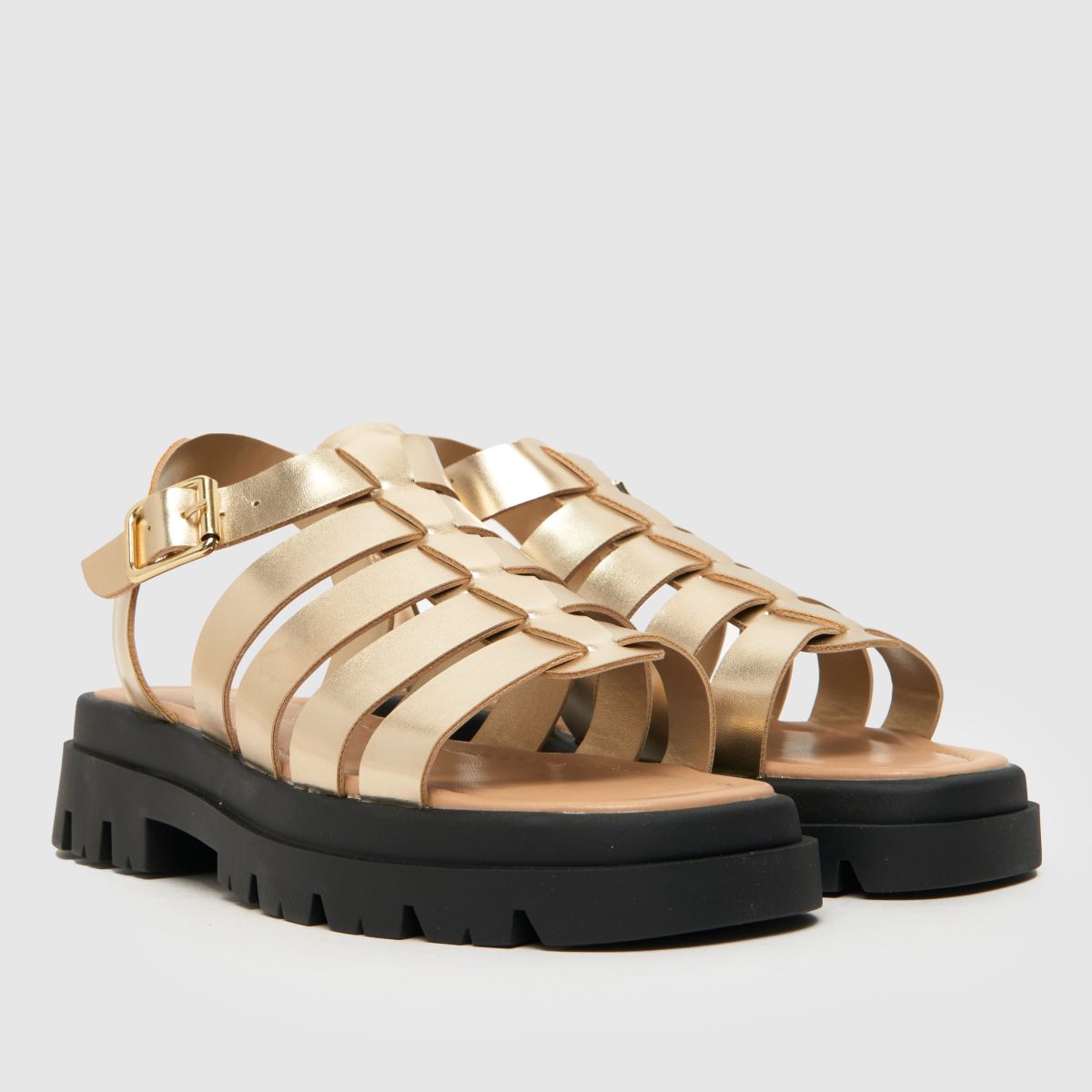 Schuh Gold Troy Gladiator Lány Gyermek Szandál