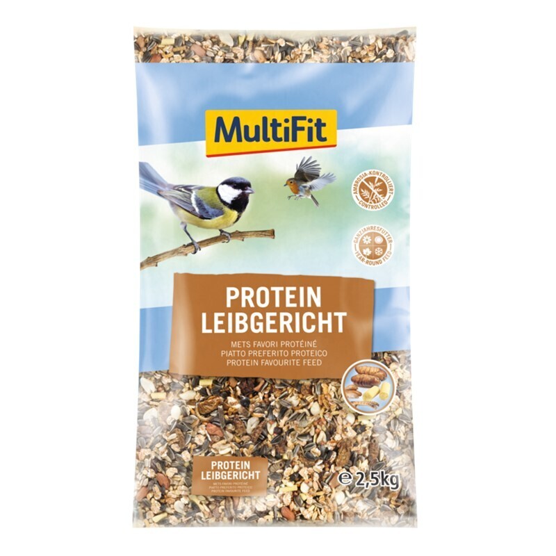MultiFit Wildvogelfutter MultiFit Protein-Leibgericht 2,5 kg
