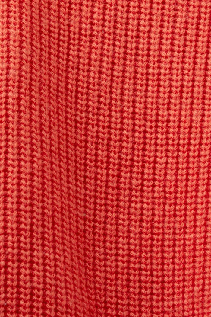 Cardigan aus Zopfstrick, Wollmix