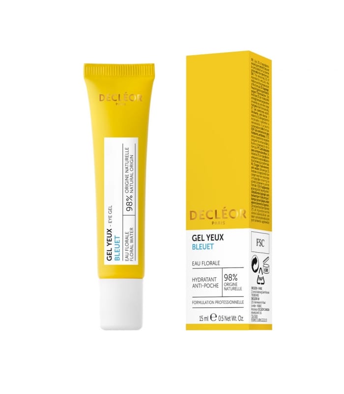 DECLÉOR-GEL YEUX BLEUET NÉROLI BIGARADE-Crème Contour des Yeux Hydratante Anti-Cernes