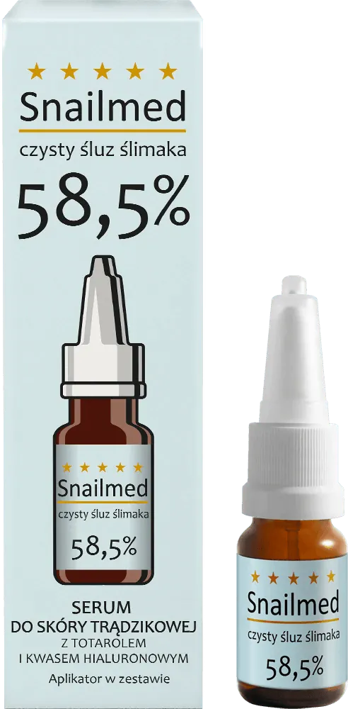 Snailmed serum protiv akni sa puževom sluzi i Totarolom