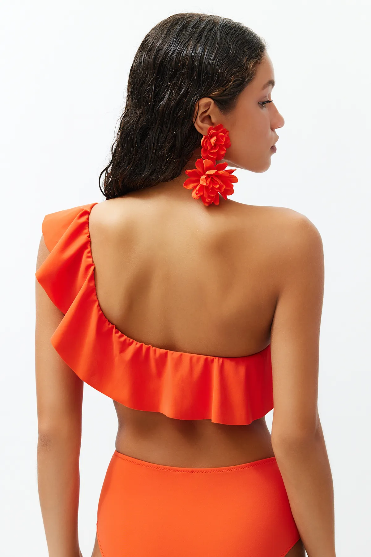 Trendyol Collection  Bikinioberteil - Rot - Unifarben