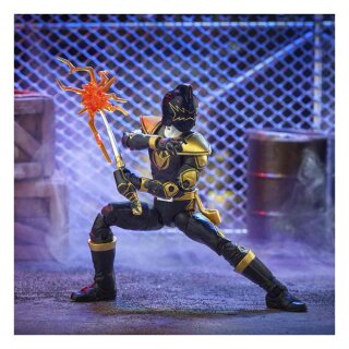 Power Rangers Ligtning Collection Actionfigur: Thunder  Black Ranger