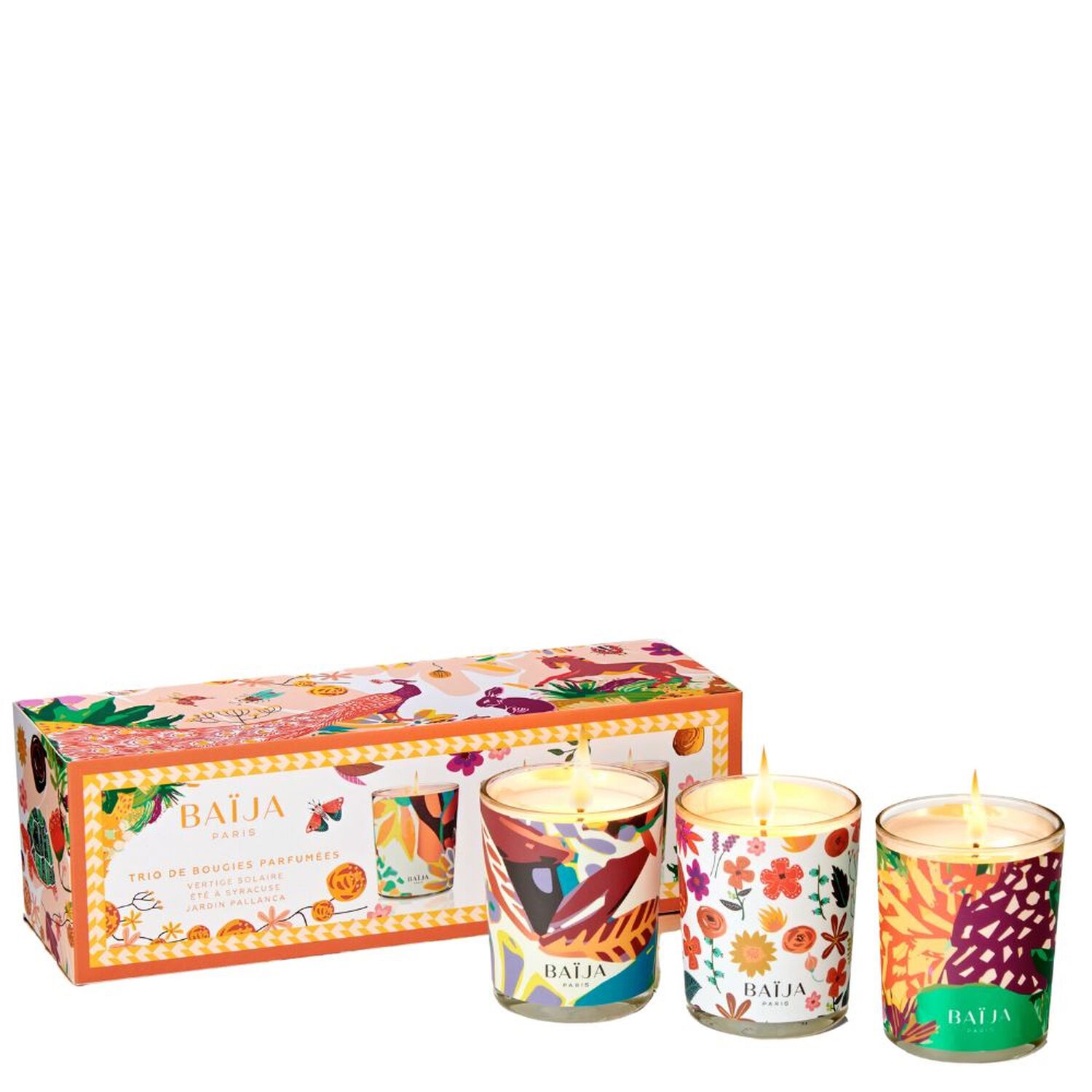baïja Les Intemporels Trio Bougies Parfumées 75g