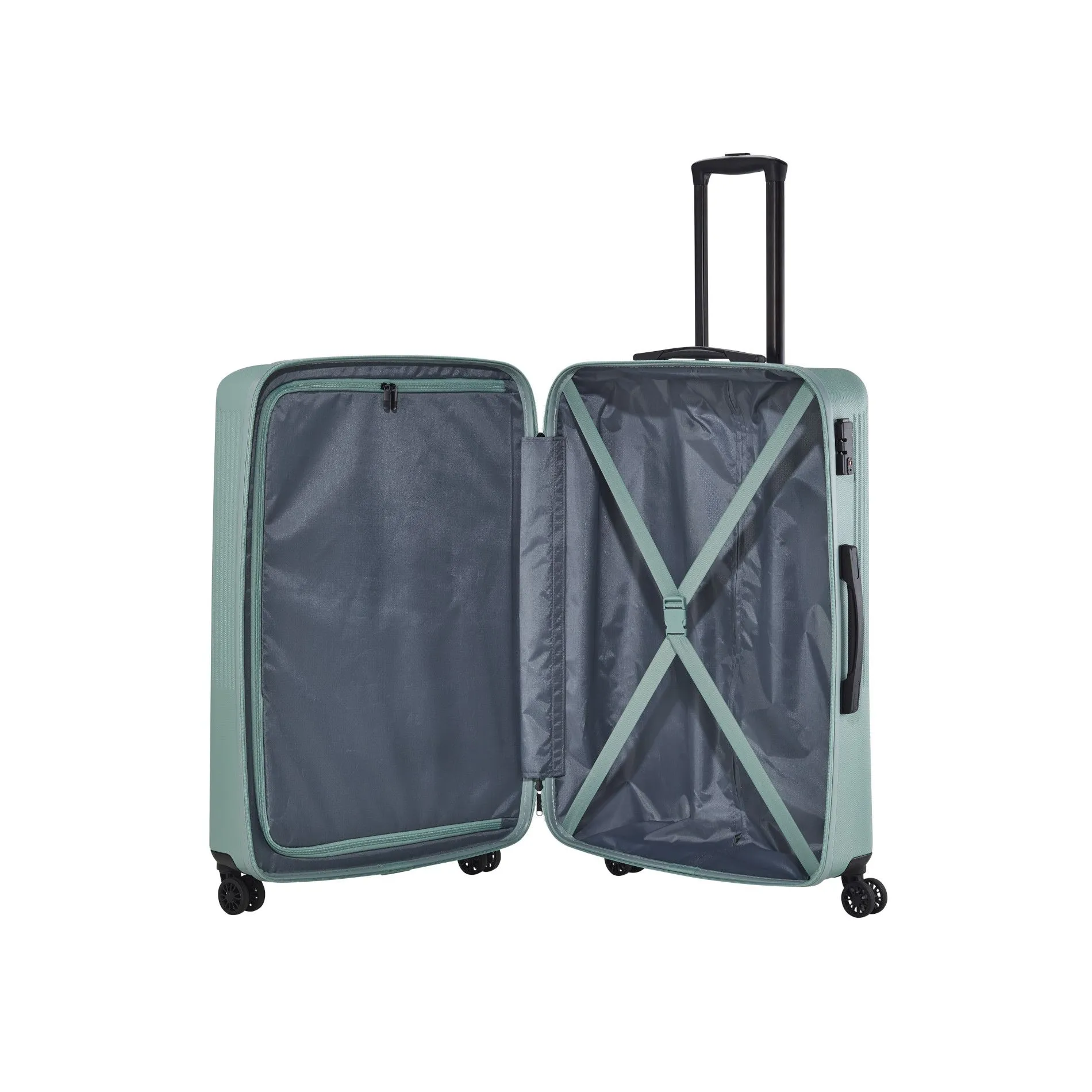 Travelite BALI Kofferset mit 4 Rollen Größe L\/M\/S - Mint