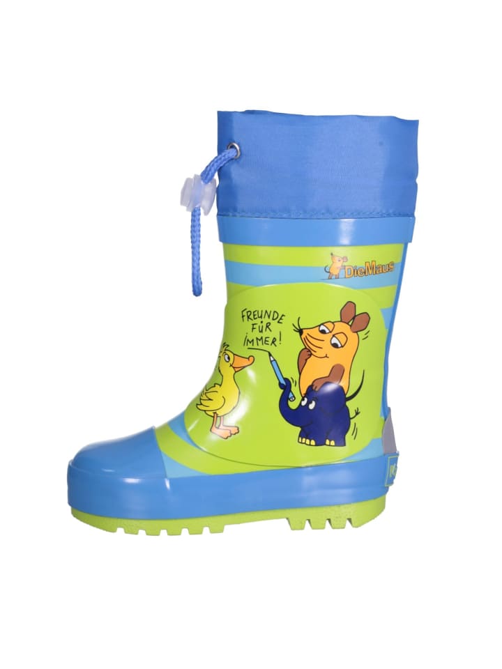 Playshoes Gummistiefel Freunde für Immer in Blau günstig kaufen