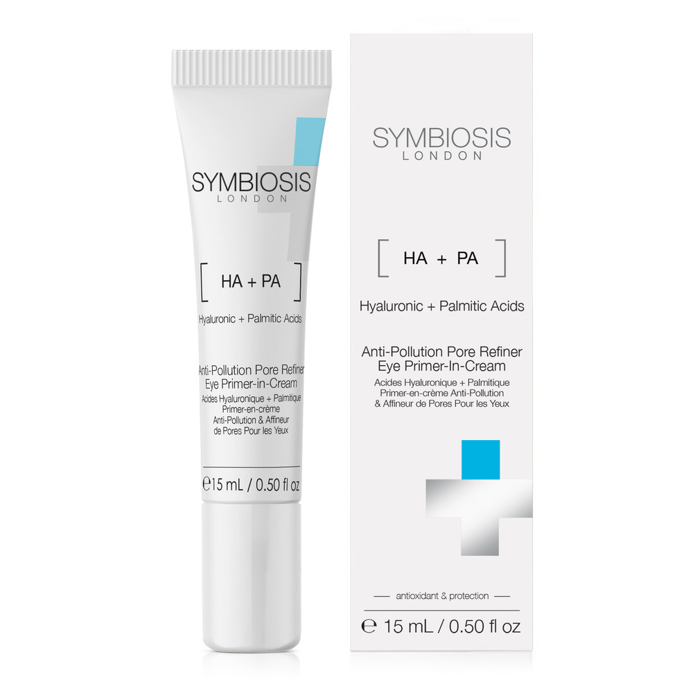 symbiosis [Acides Hyaluronique + Palmitique] Primer-en-crème Anti-Pollution Crème contour du regard