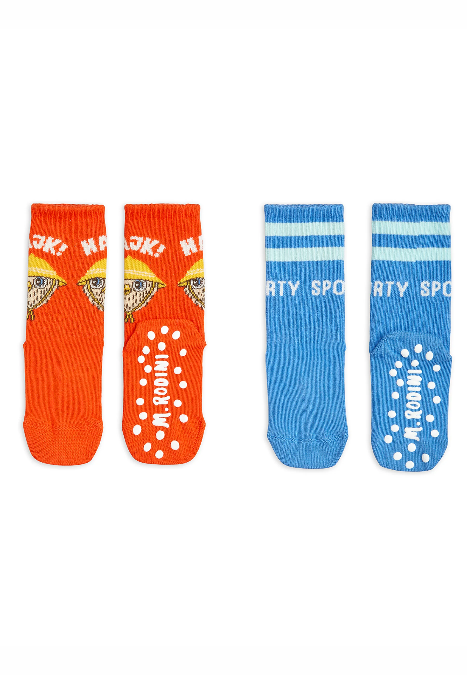 Calcetines Mini Rodini HIKE ANTIDESLIZANTES UNISEX (2 unidades)