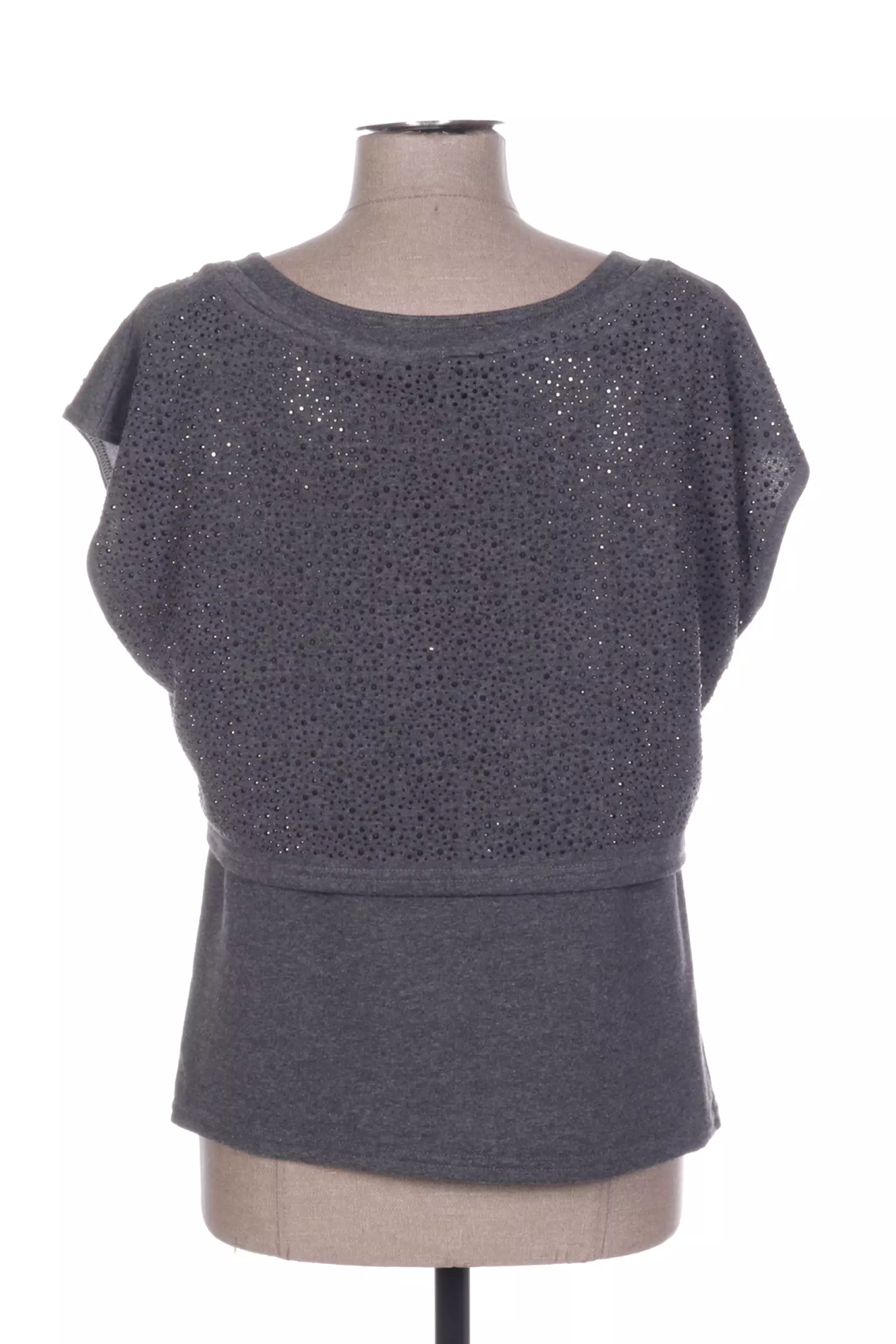 Poupee De Soie Sweats Femme couleur gris