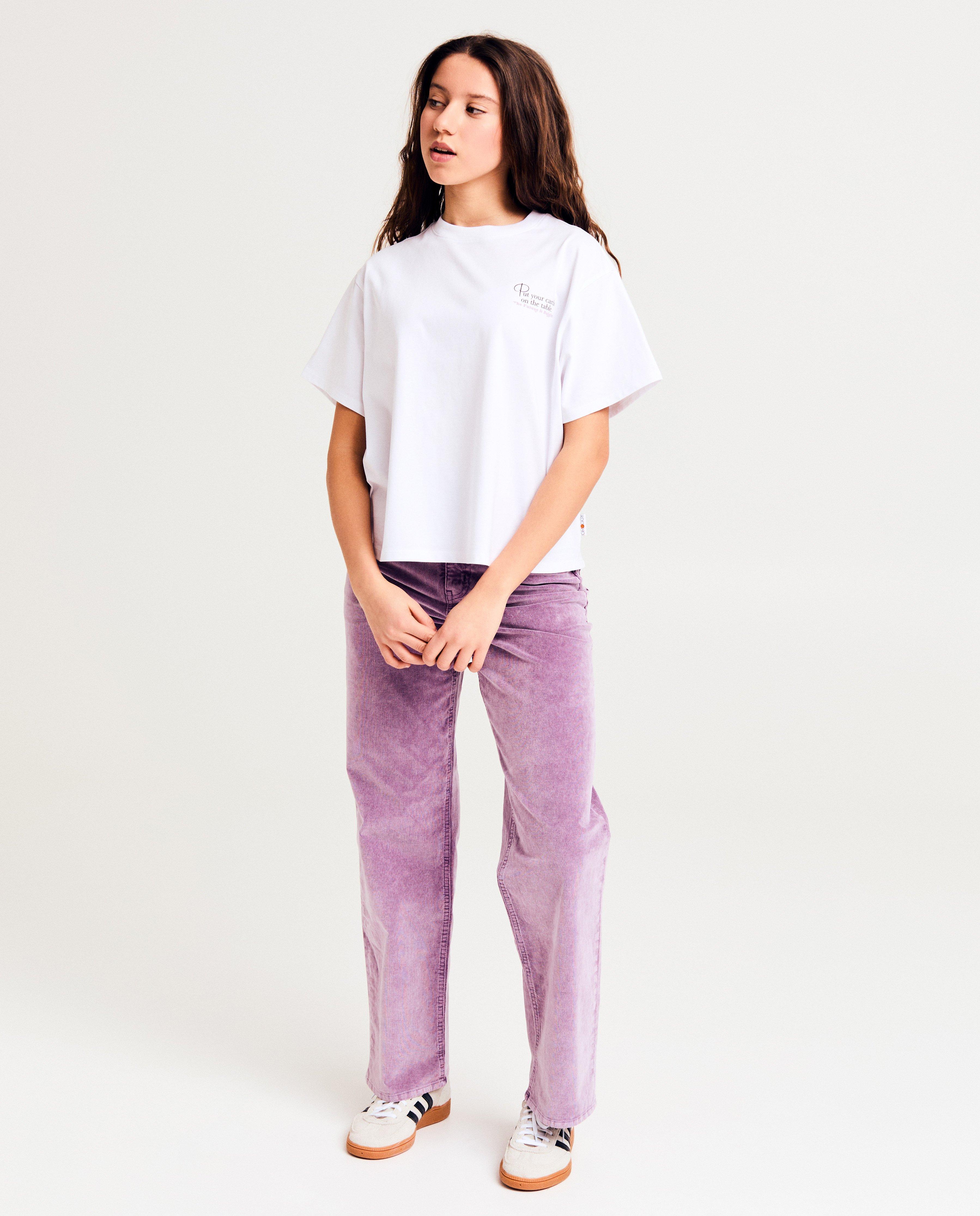 Tricou Groggy cu imprimeu pe spate alb