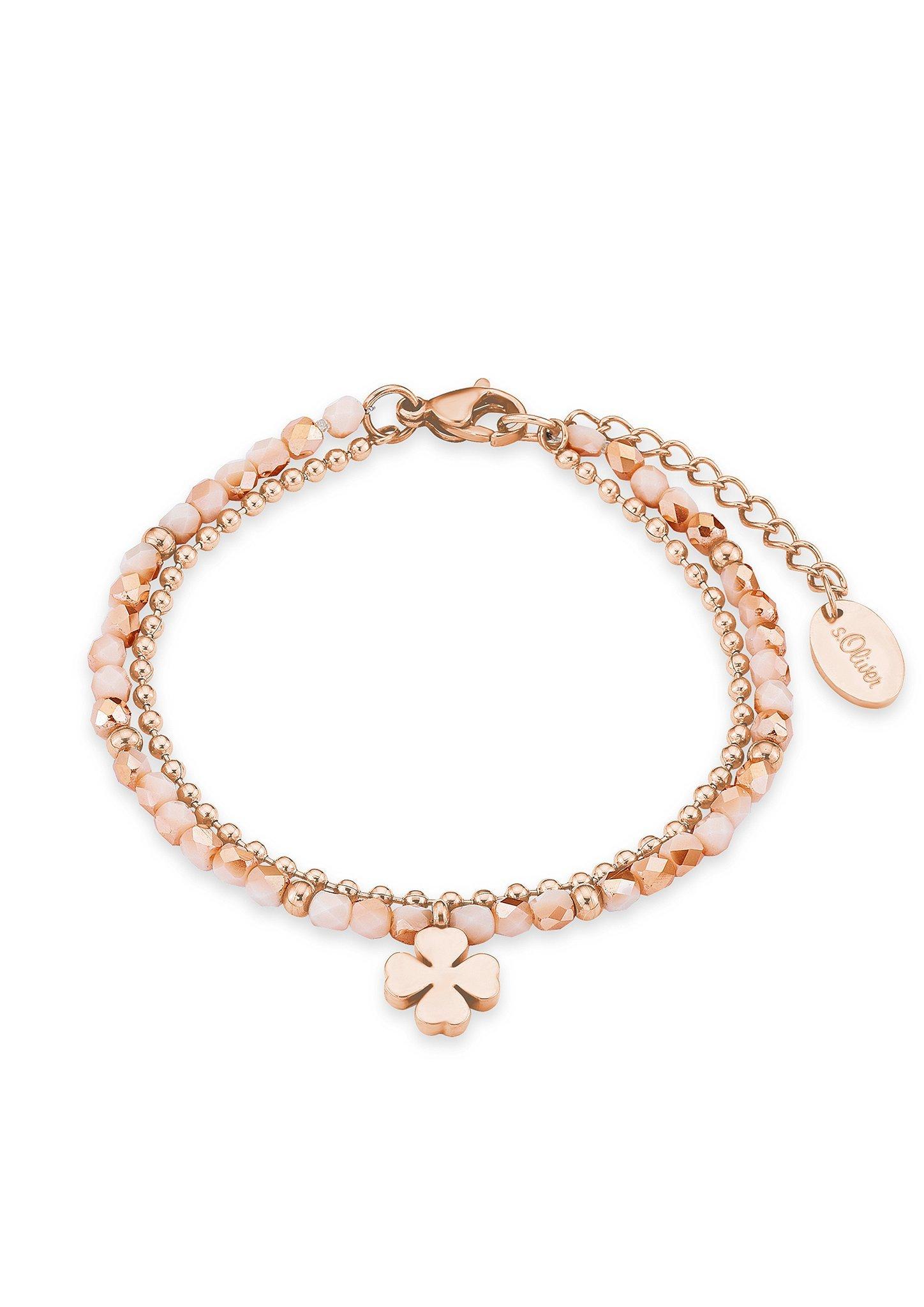 Armband mit Kleeblatt-Anhänger  272.706.6412.1084-24B0