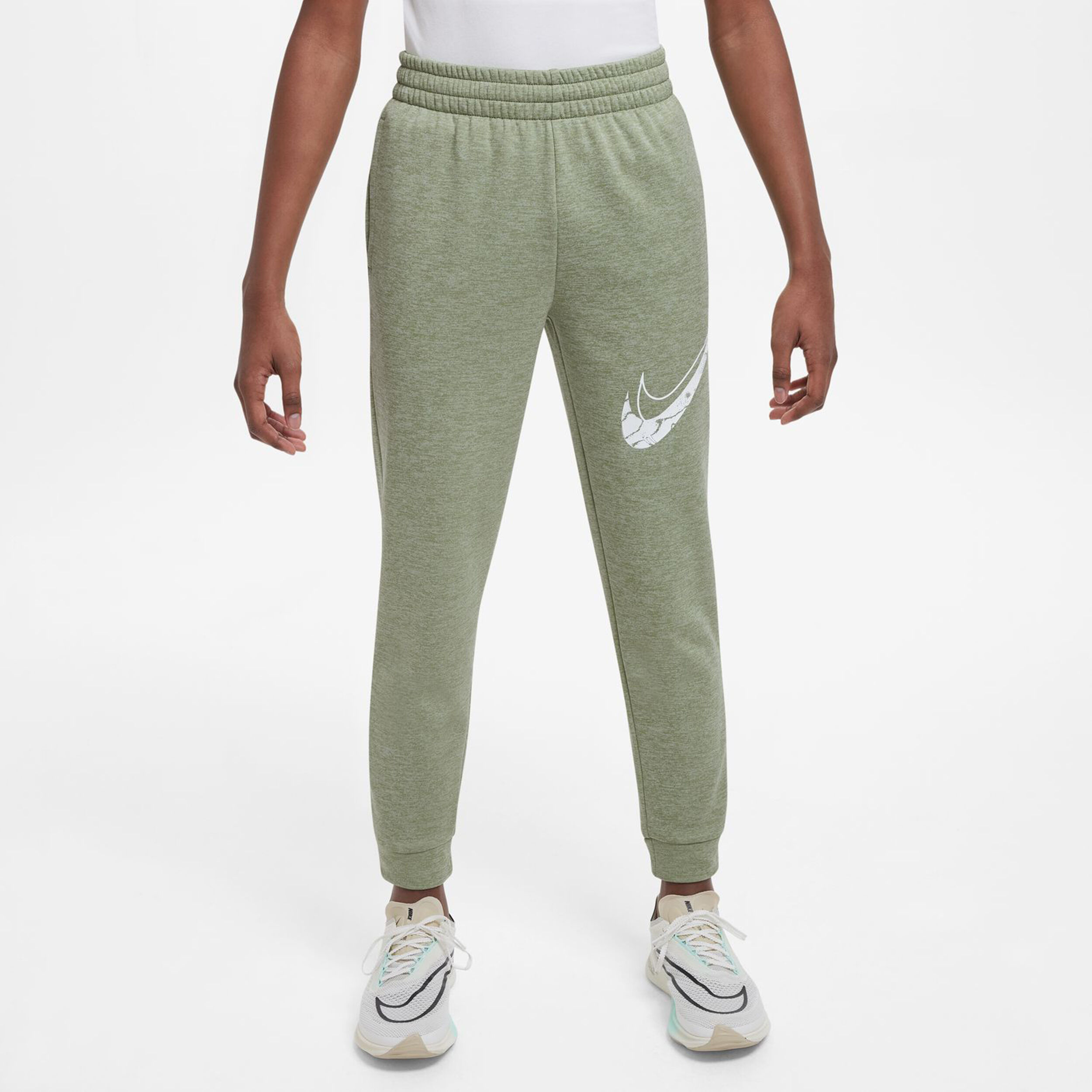 Therma-Fit Multi Trainingshose Kinder - Oliv