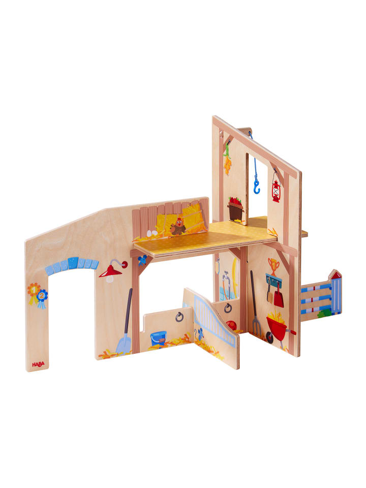 Haba Minipuppe Little Friends in Reiterhof Pferdeglück günstig kaufen onesize