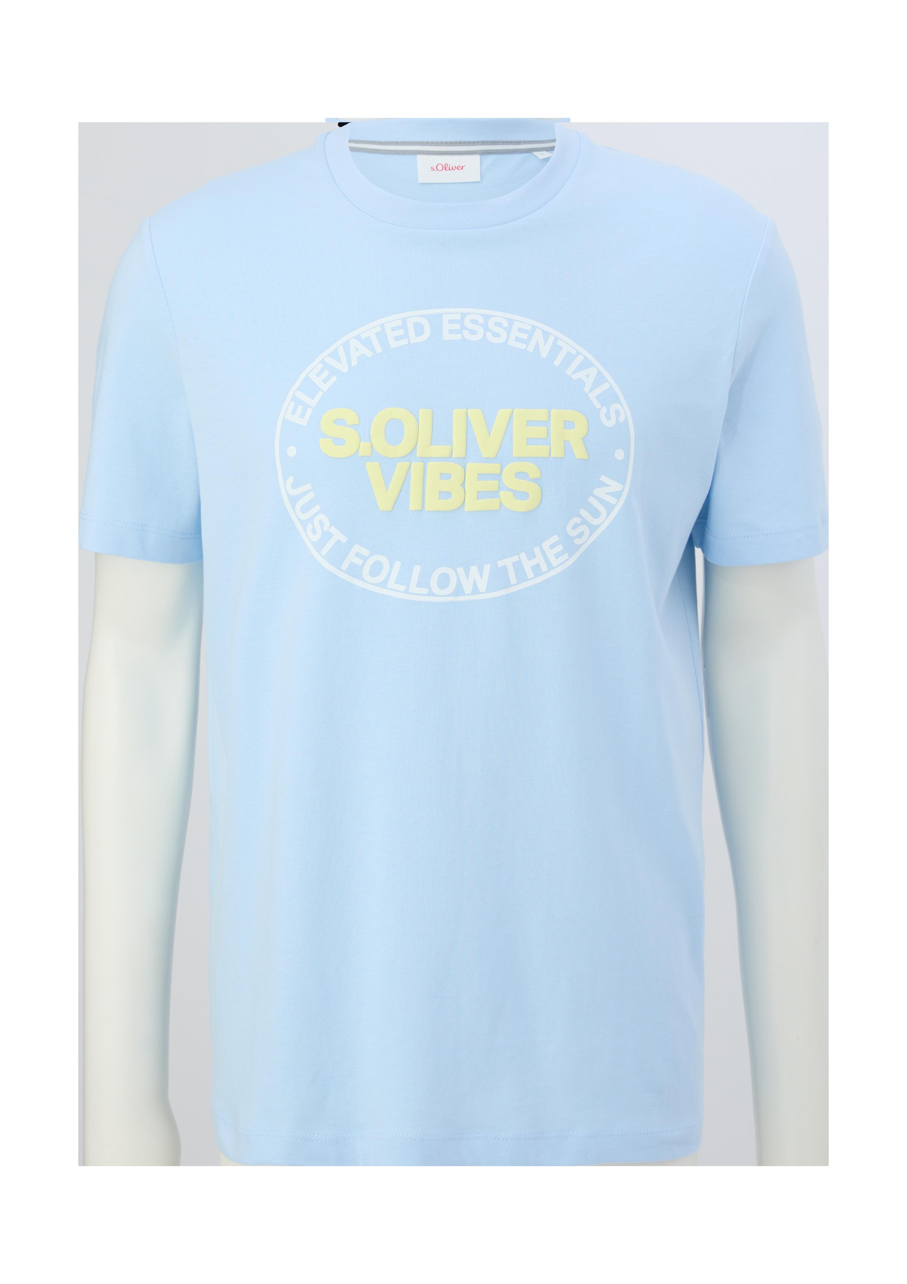 Baumwollshirt mit Frontprint  2131370-50D1