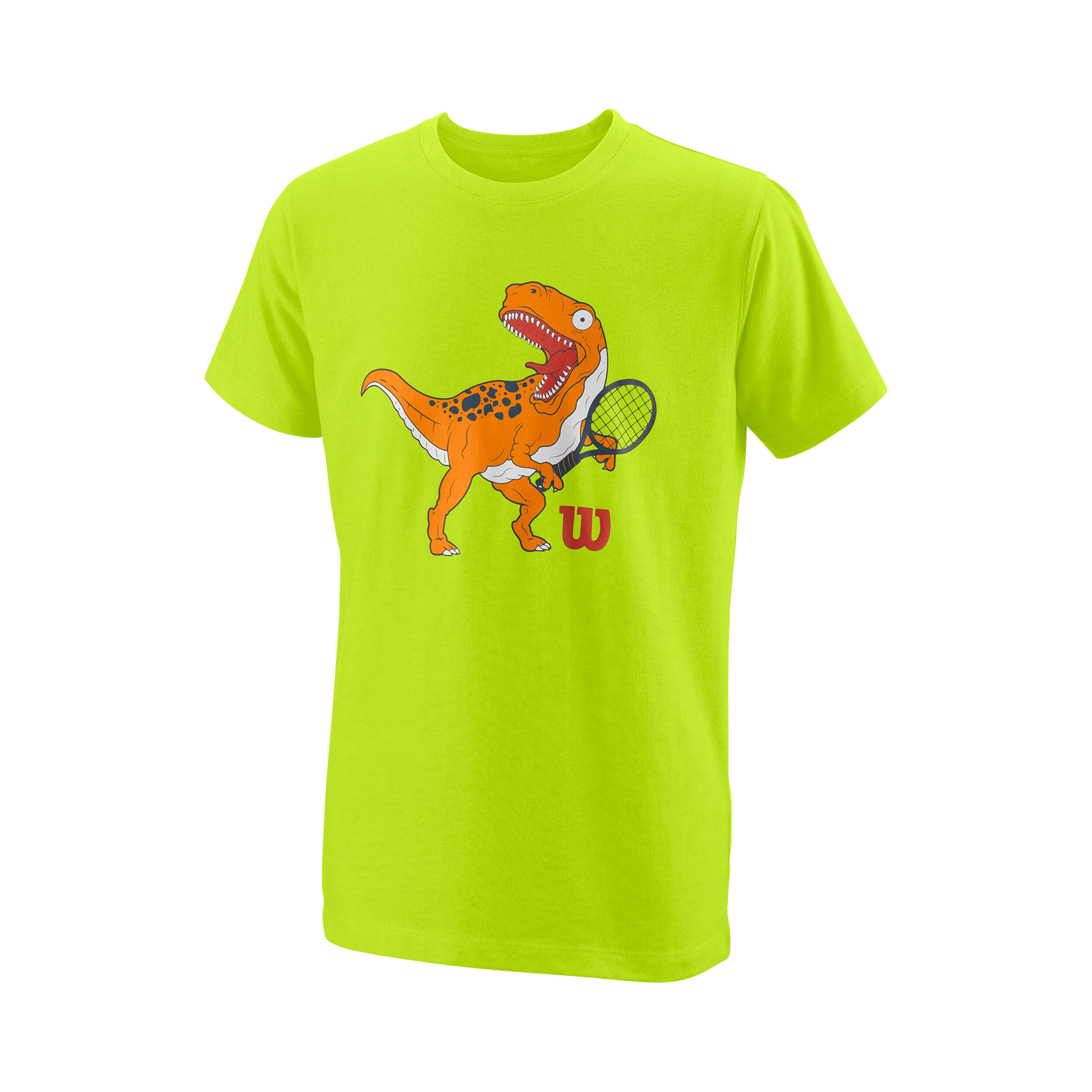 Trex Tech T-Shirt Jungen - Limette, Orange