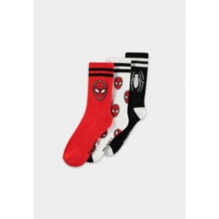 Marvel - Spider-Man - Sport Socks (3er Pack) - 39/42