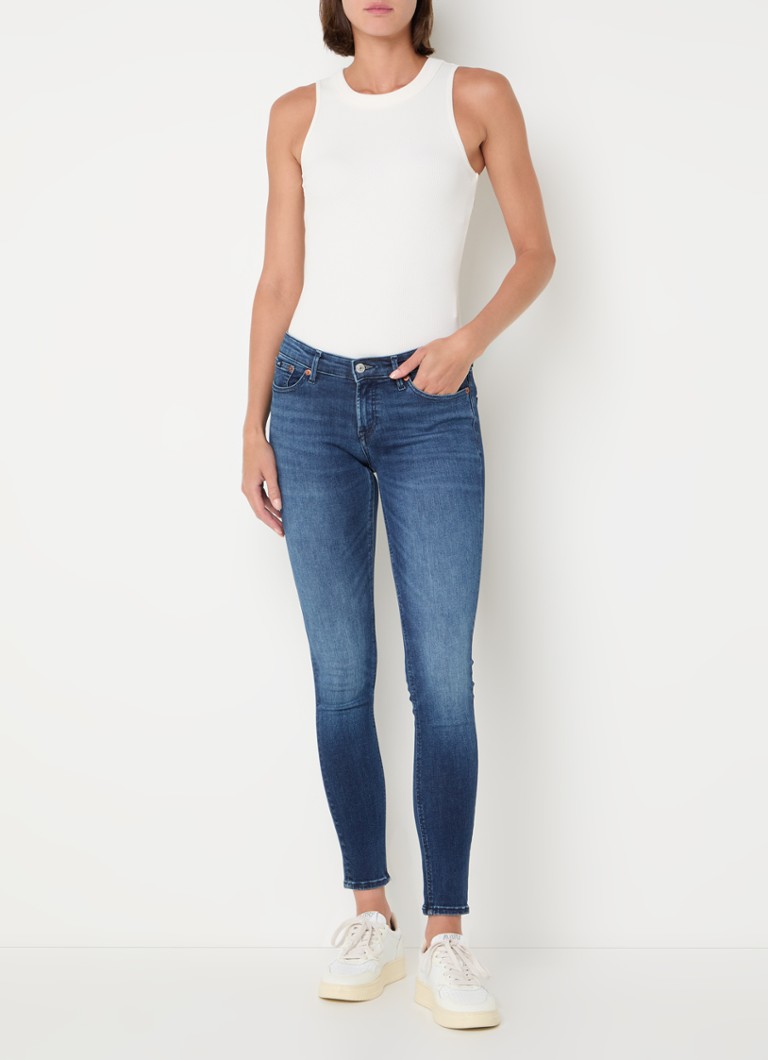 Denim Kyo Pitillo Vaqueros cu talie medie, spalare inchisa