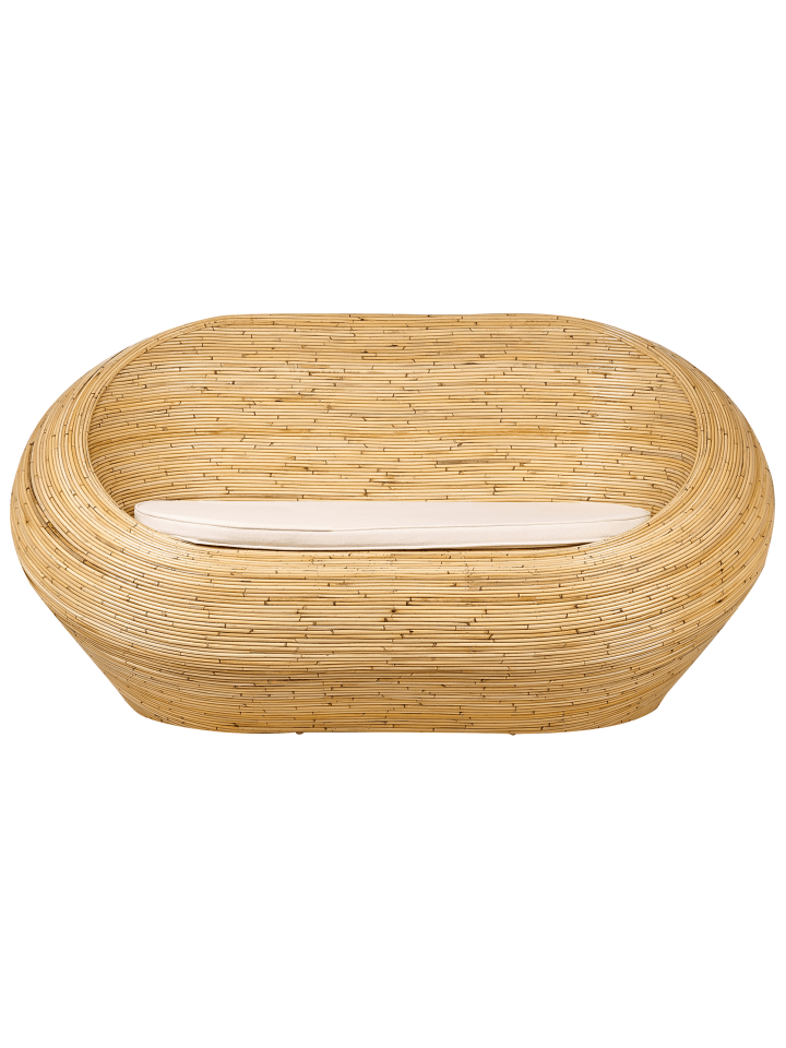 Beliani Gartensofa MAIORI in /Beige - (W) 180 x (H) 88 x (L) 110 cm günstig kaufen onesize