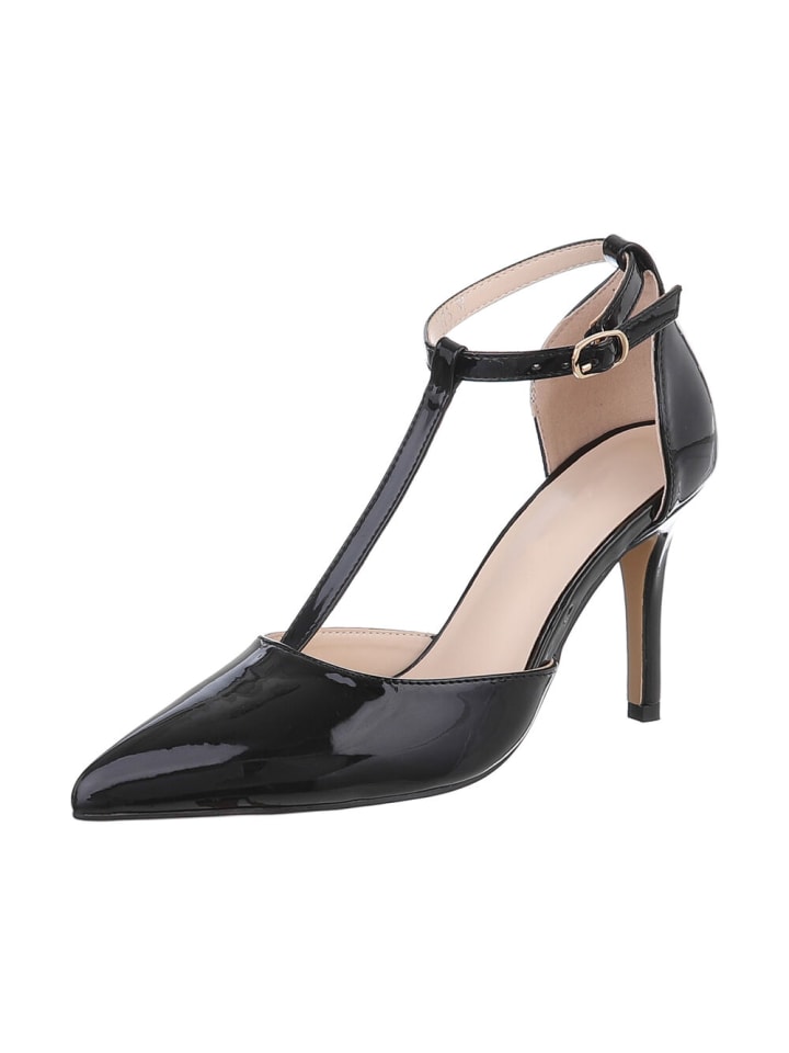 Ital-Design Pump in Schwarz günstig kaufen