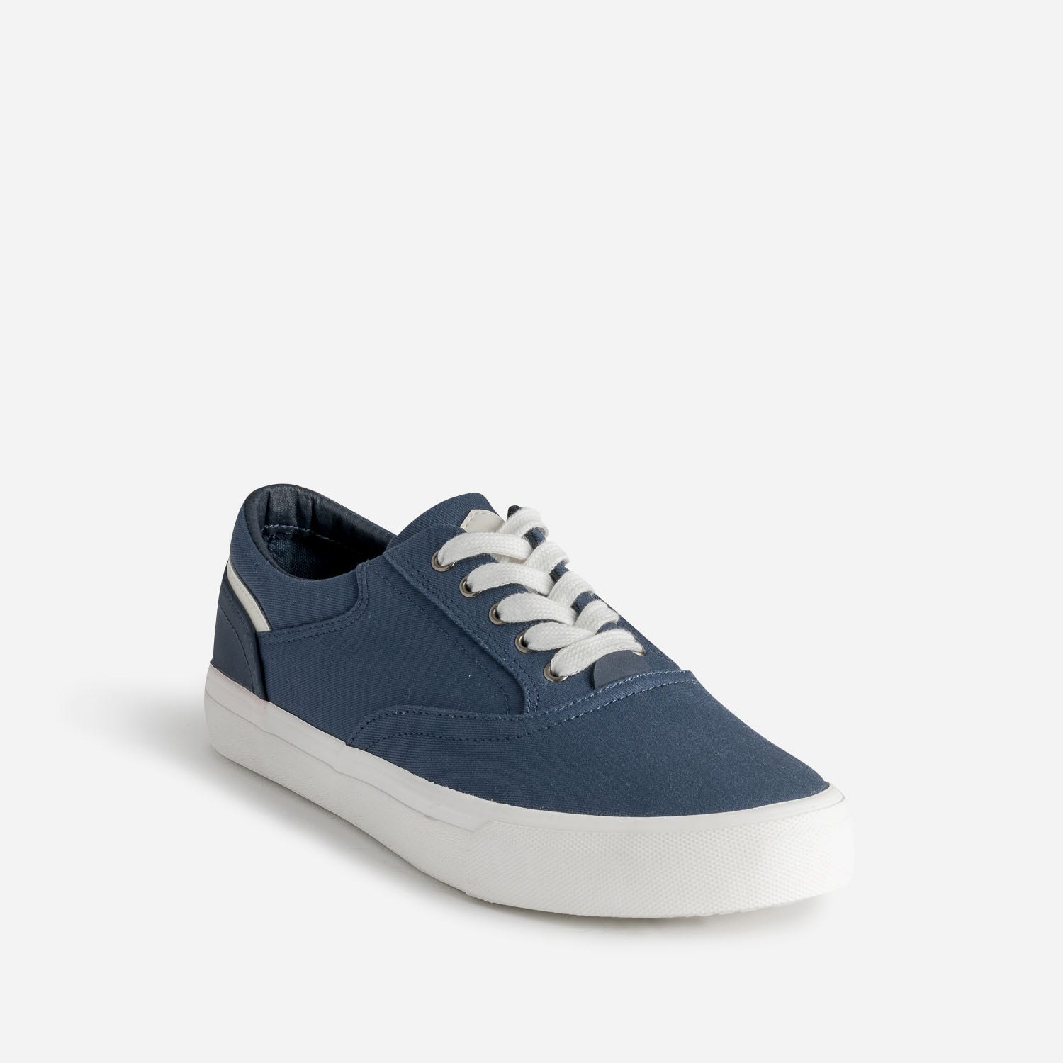 Tennis bleu marine en toile