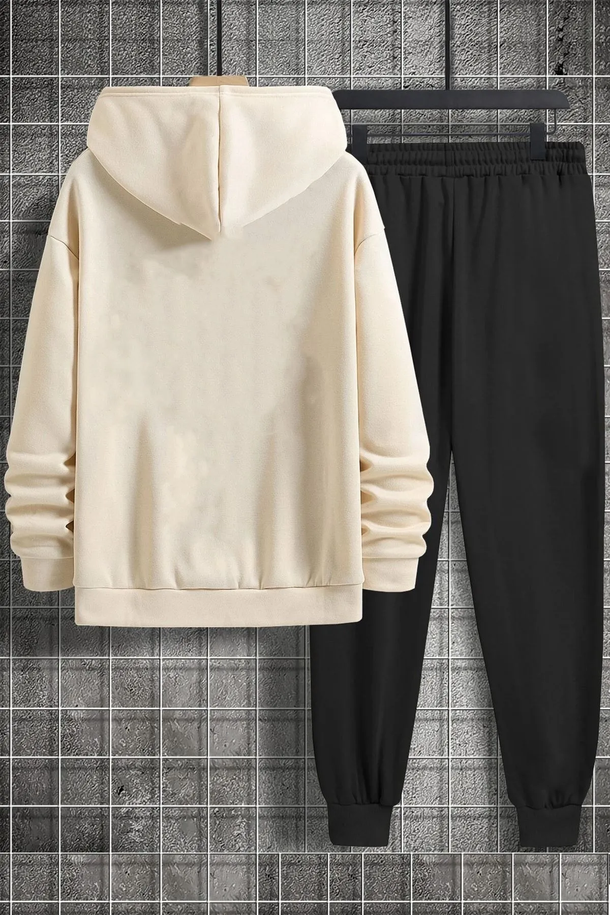 uyguntarz  Unisex-Trainingsanzug-Set mit Crazy Banana-Aufdruck