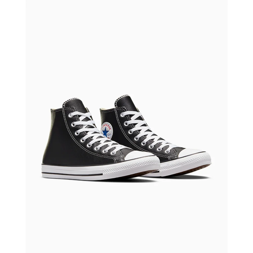 Converse Chuck Taylor All Star Leather Hi 132170C / schwarz