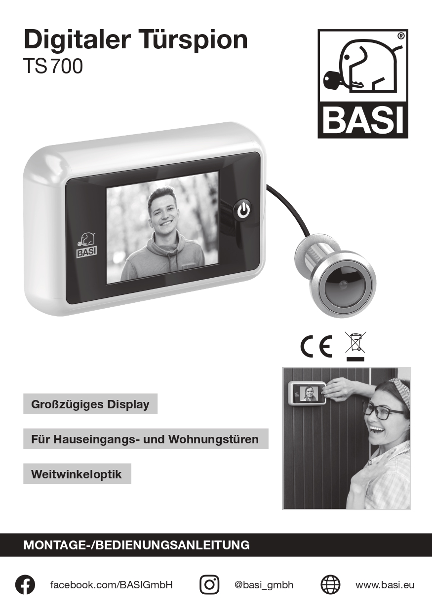 Basi TS 700 Digitaler Türspion
