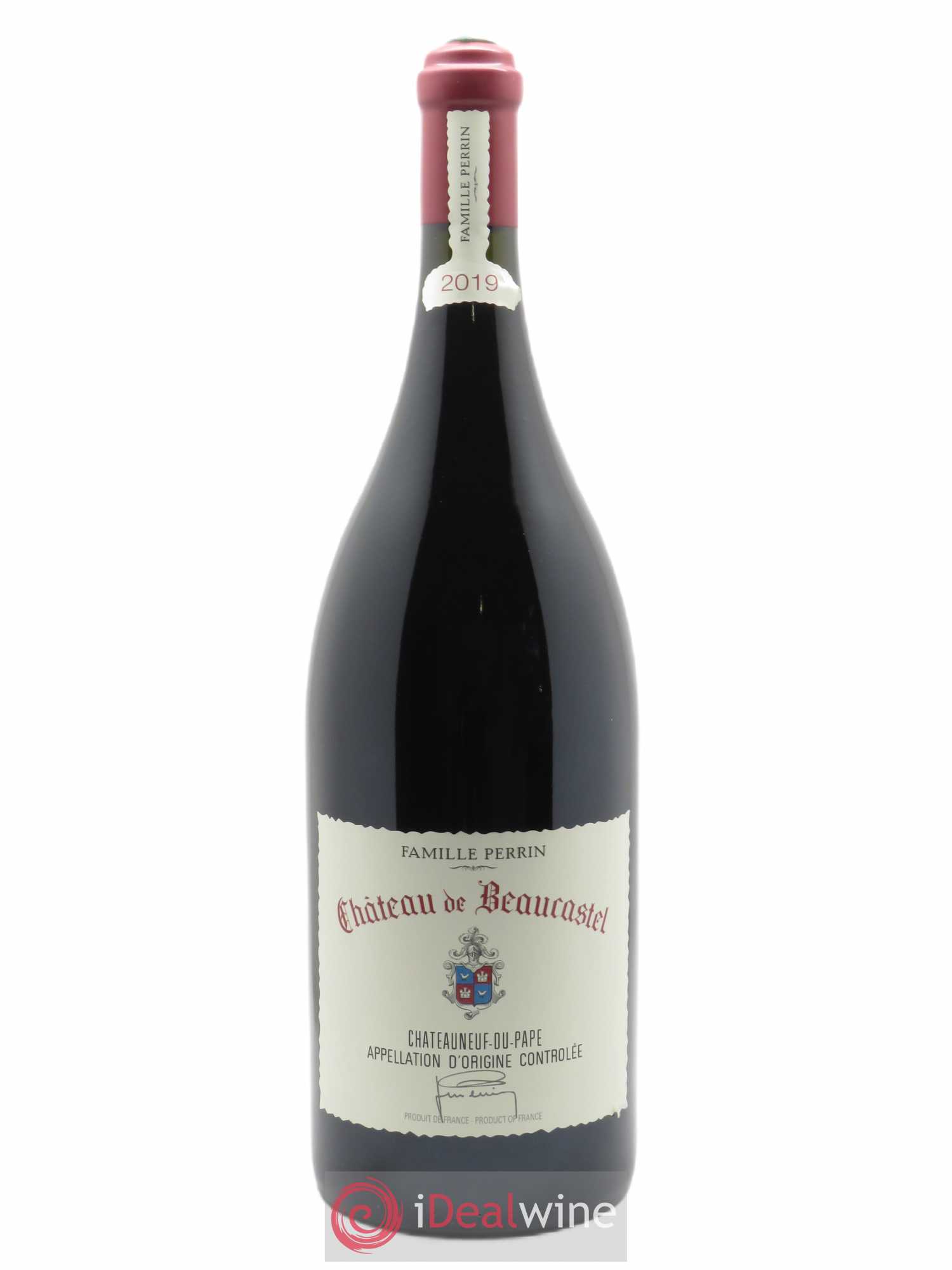 Châteauneuf-du-Pape Château de Beaucastel Jean-Pierre & François Perrin  2019 - Lot de 1 Double-magnum