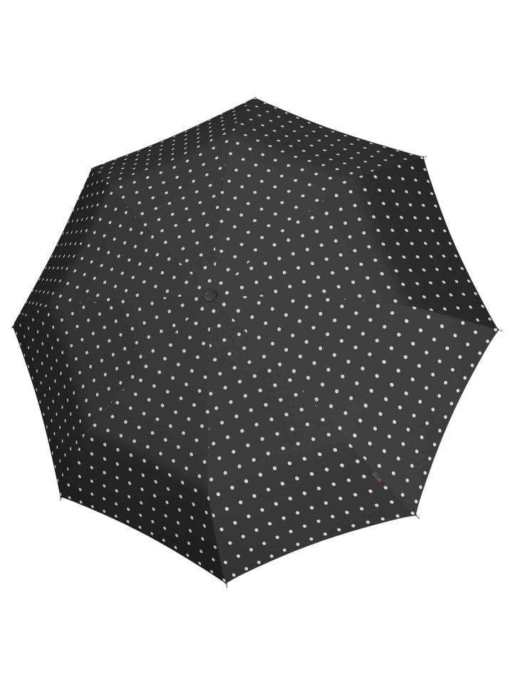 Knirps T.200 M Duomatic - Taschenschirm Regenschirm (sound moon) in kelly black günstig kaufen onesize