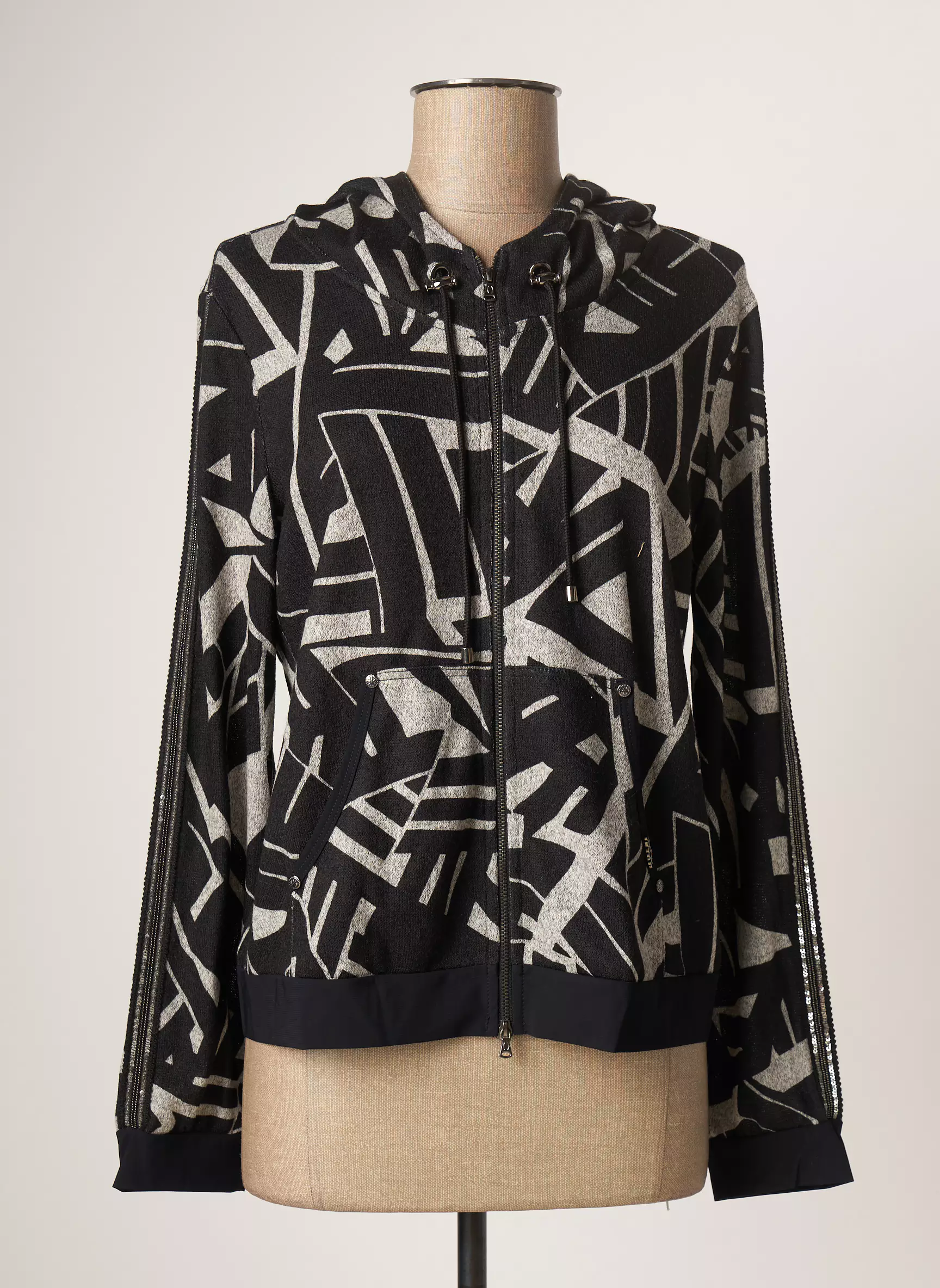 Deca Vestecasual Femme couleur noir