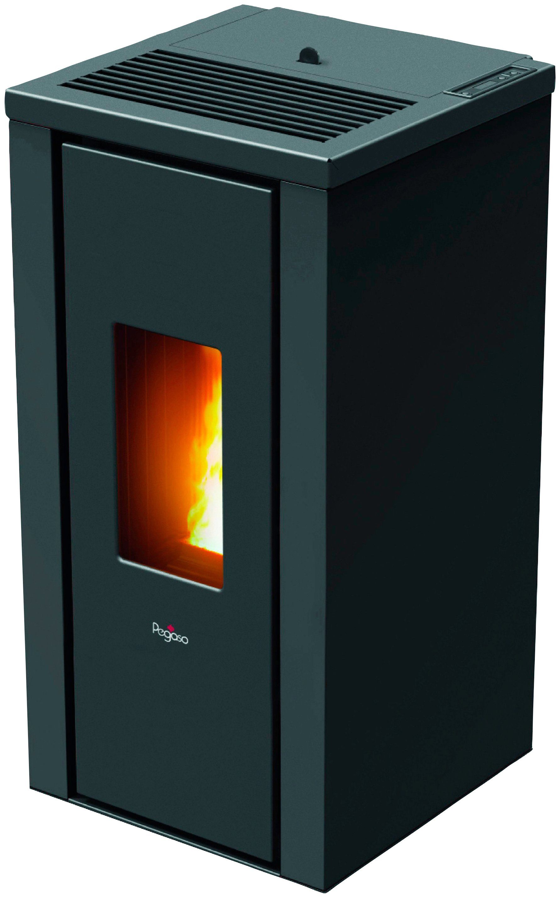 Pegaso Pelletofen VERA, 7 kW, Zeitbrand, Stahl