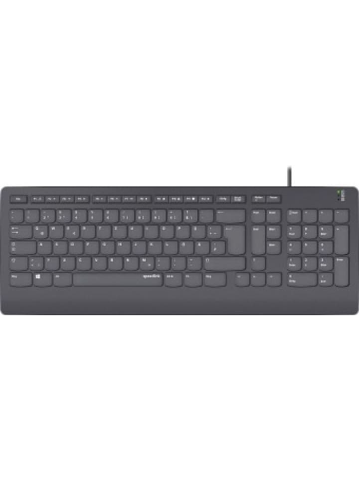 Speedlink Nonbook - SPEEDLINK HI-GENIC Antibacterial Keyboard, black - DE Layout günstig kaufen onesize
