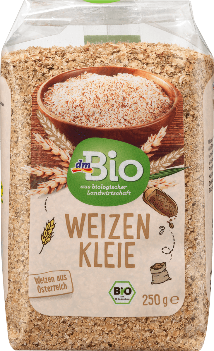 Getreide, Weizenkleie, 250 g