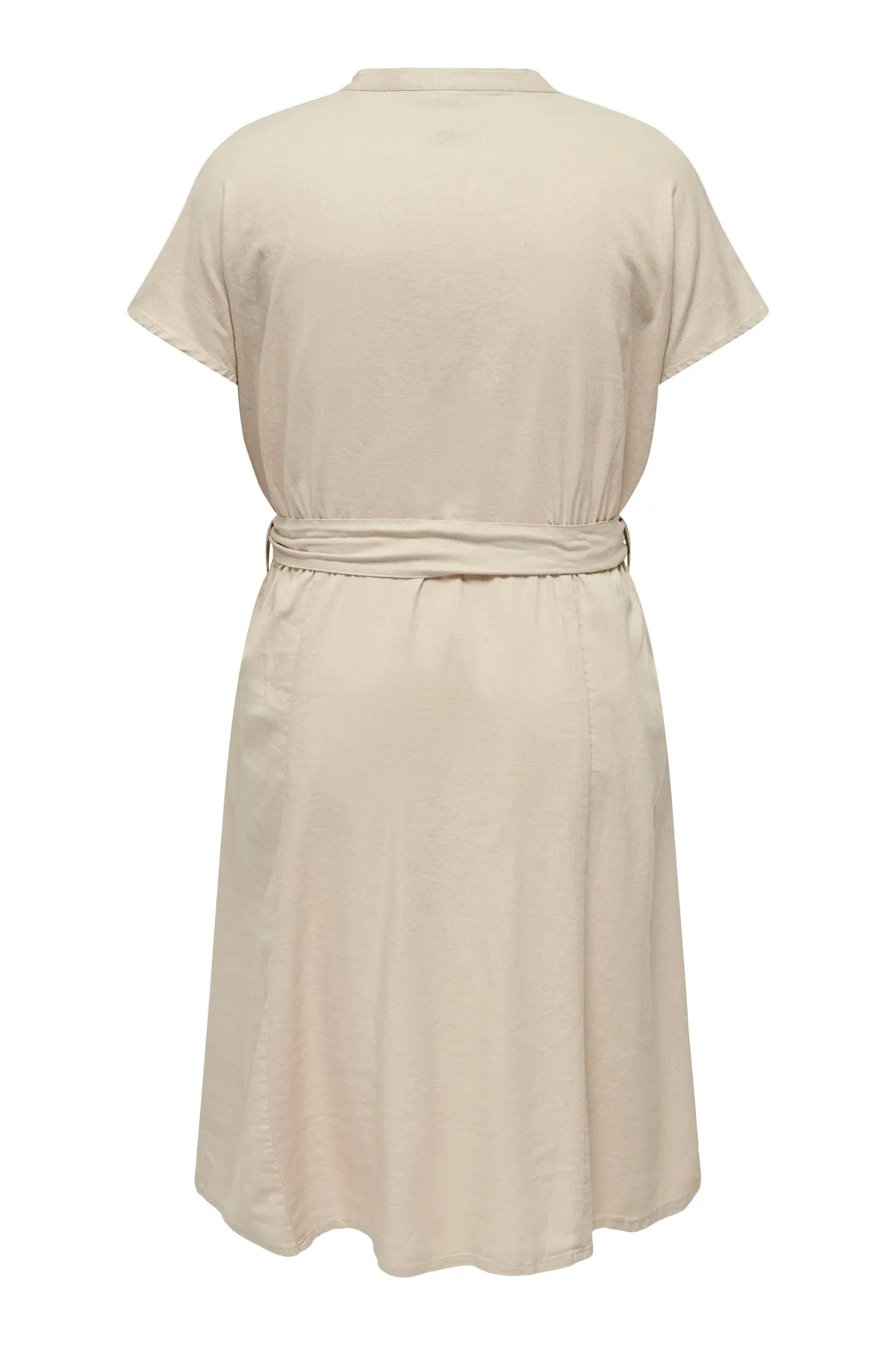 Only Carmakoma  CARCARO KURZARMHEMDKLEID AUS LEINENKALB TLR