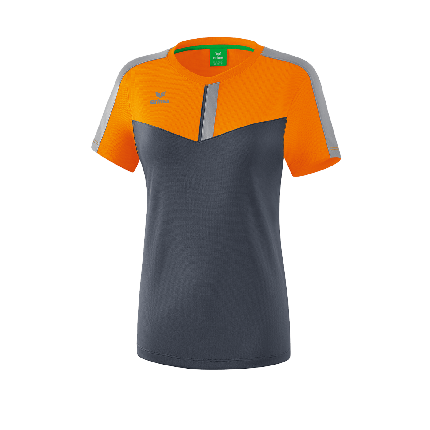 Erima Squad T-Shirt Damen Orange Grau