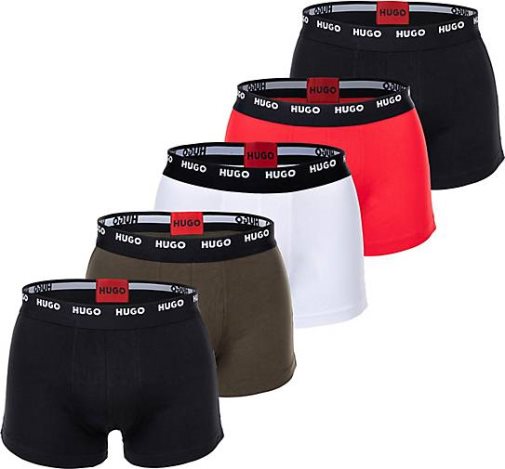 HUGO Boxershort 5er Pack