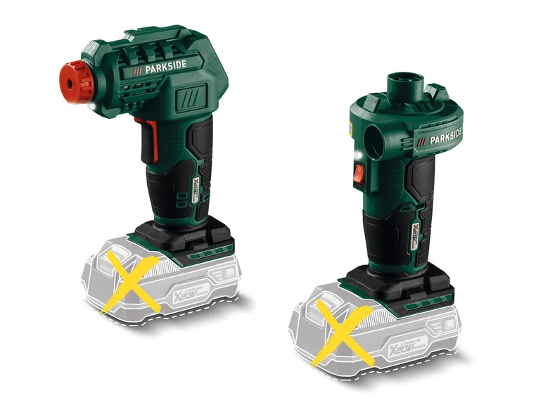 Compressor/Bomba de Ar Sem Fio PARKSIDE® PAK 20-Li B2, 20 V