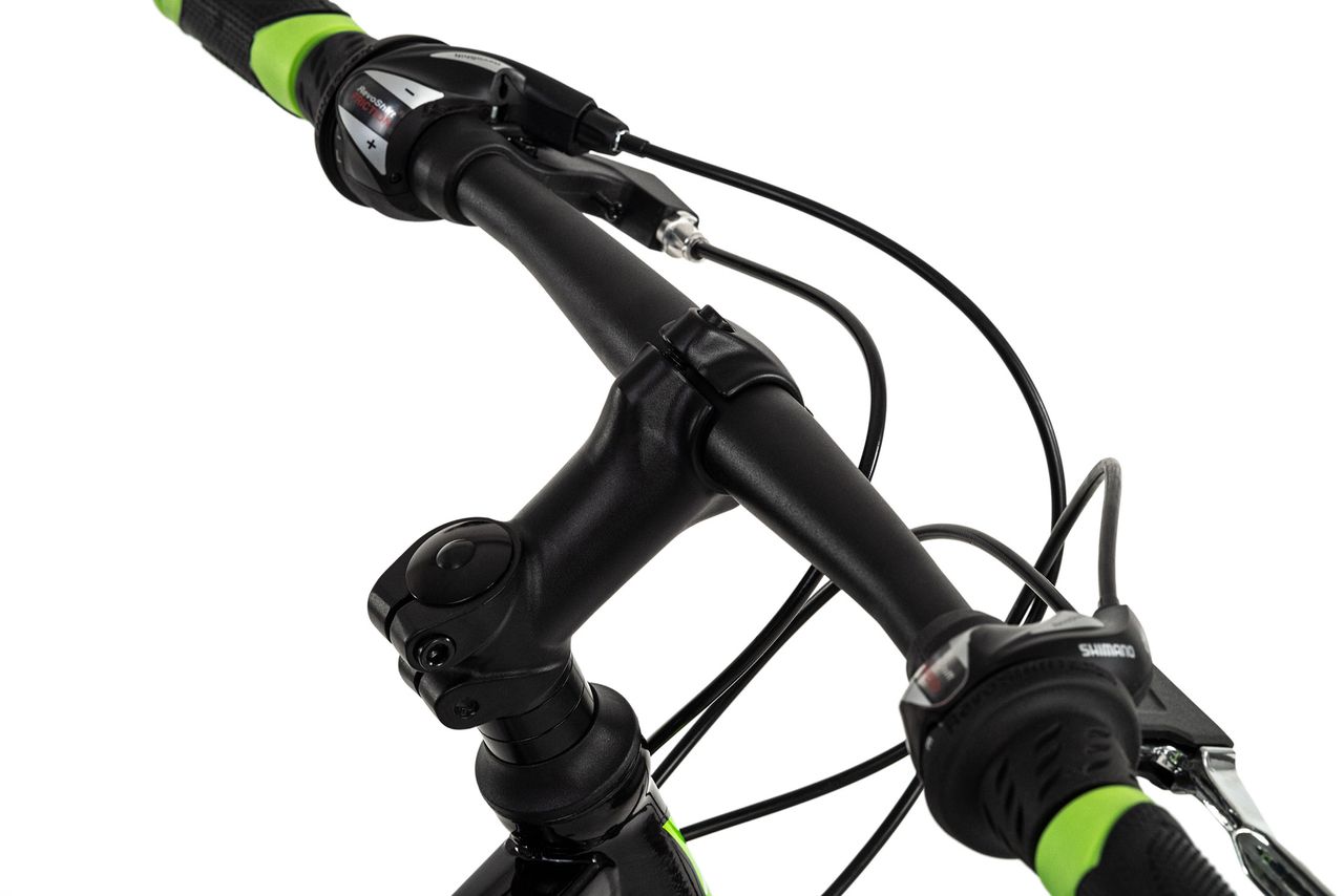 KS Cycling Mountainbike Hardtail 26'' Sharp schwarz-grün RH 51 cm