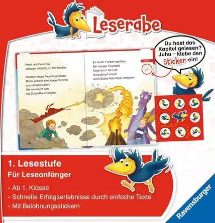 Leserabe - 1. Lesestufe: Die Drachenreiter-Schule