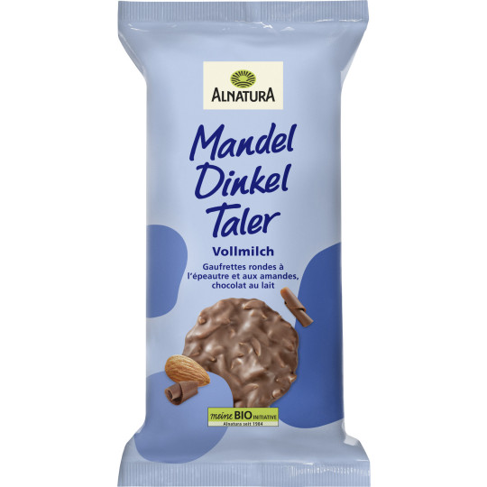 Alnatura Bio Dinkel Knusper Taler Vollmilch 100G