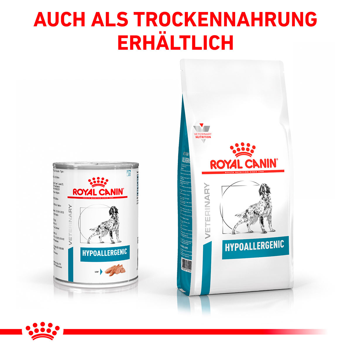 ROYAL CANIN Veterinary HYPOALLERGENIC Mousse Nassfutter für Hunde