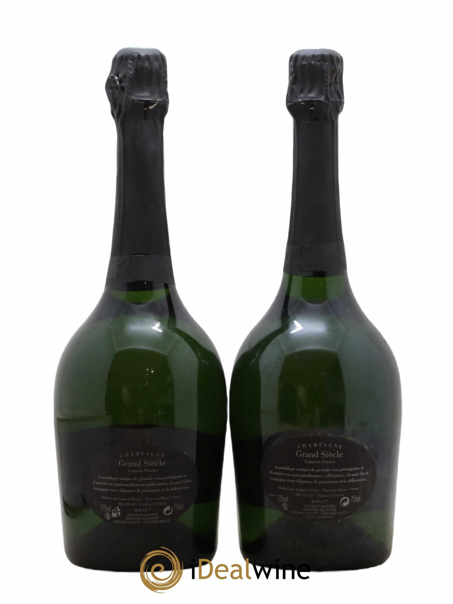 Grand Siècle Laurent Perrier   - Lot de 2 Bouteilles