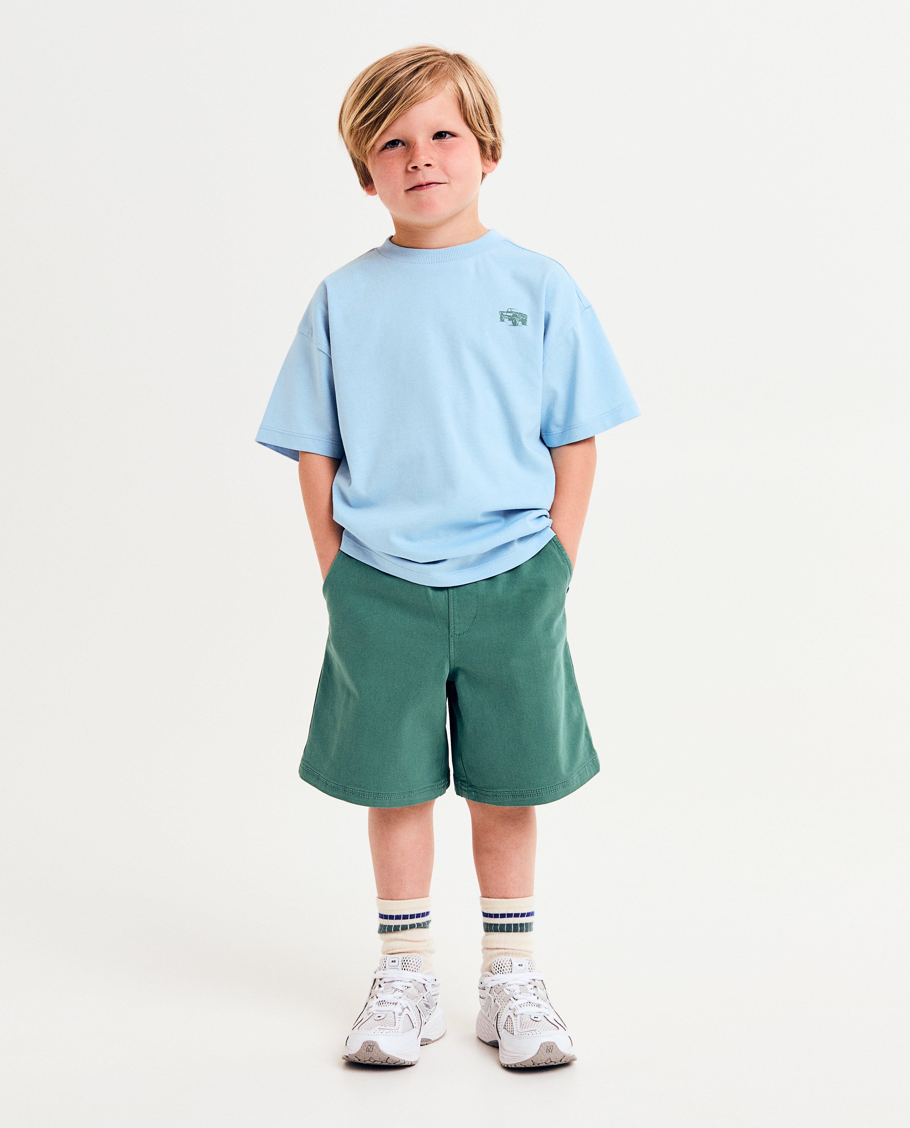 Tricou Besties cu imprimeu albastru pe spate