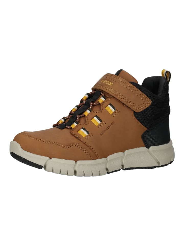 Geox Stiefelette in Braun/Gelb günstig kaufen