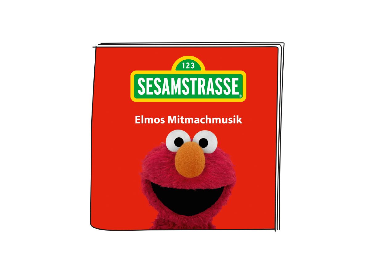 tonies Hörspielfigur Sesamstraße - Elmos Mitmachmusik, Ab 3 Jahren