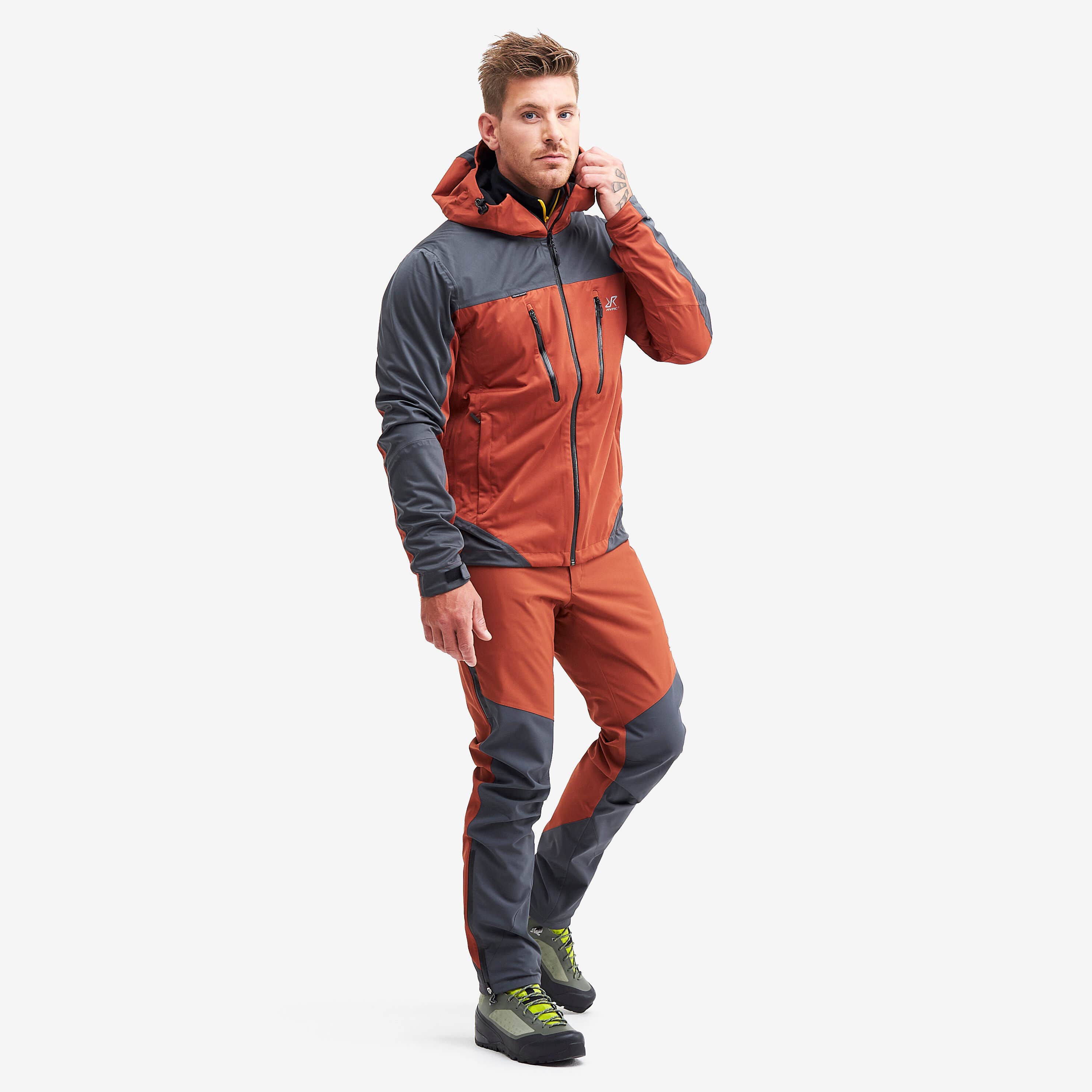 Silence Proshell Pants Homme Rusty Orange
