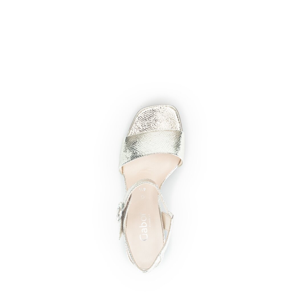 Gabor comfort Riemchensandale gold