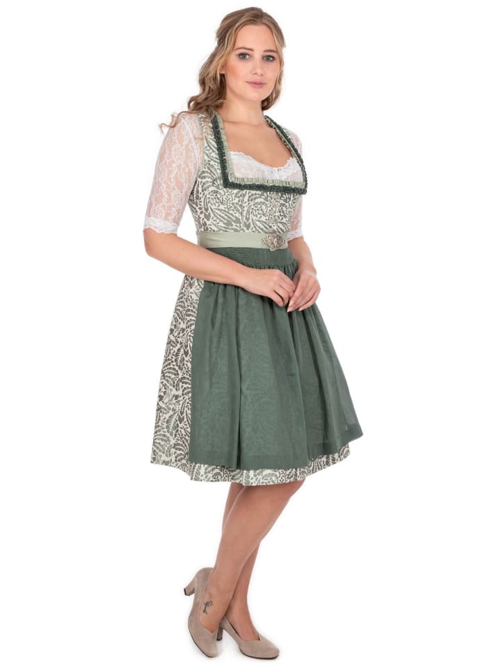 KRÜGER Midi Dirndl 116367 in schilf günstig kaufen 44