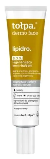 Tołpa Dermo Face Lipidro SOS - Regenererende crème-balsem 40 ml