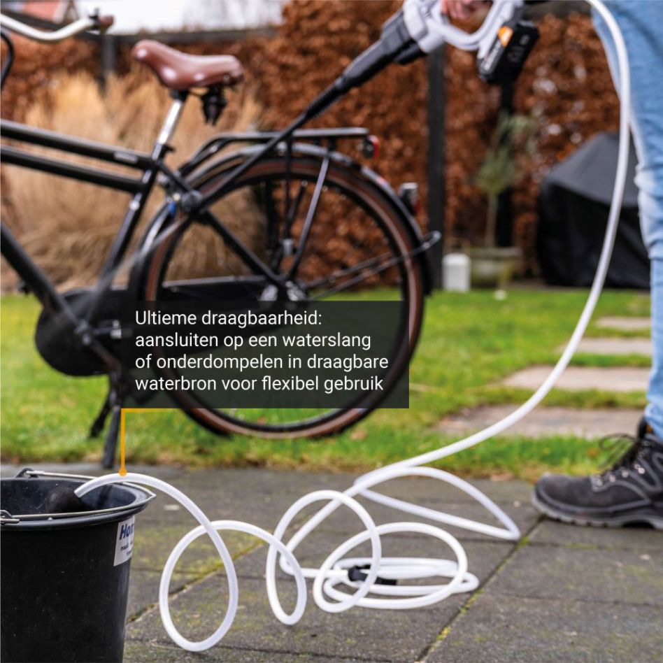 Nettoyeur haute pression sans fil Batavia 7064735 Maxxpack 18V Nexxforce (batterie et chargeur non inclus)